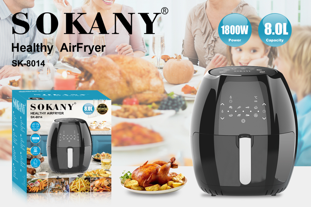 ម៉ាស៊ីនបំពងមិនប្រើខ្លាញ់ SOKANY