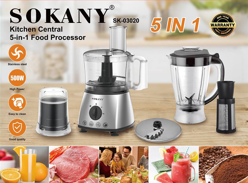 ម៉ាស៊ីនក្រឡុកផ្លែឈើ SOKANY