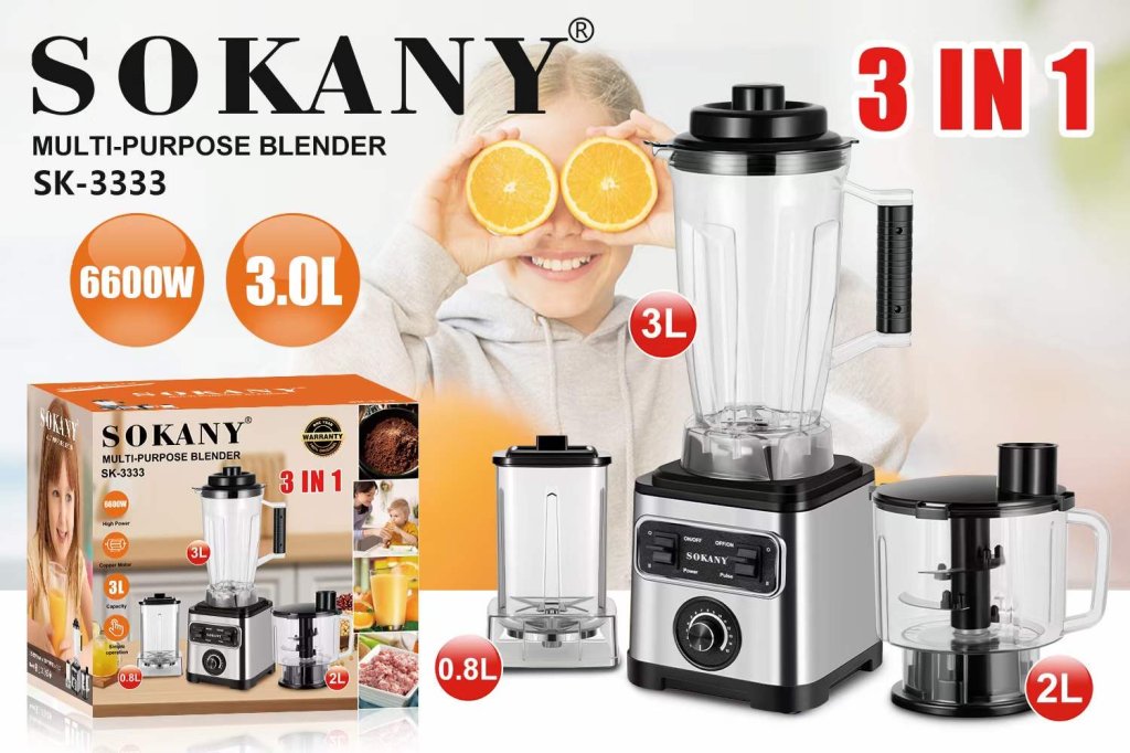 ម៉ាស៊ីនក្រឡុកផ្លែឈើ SOKANY