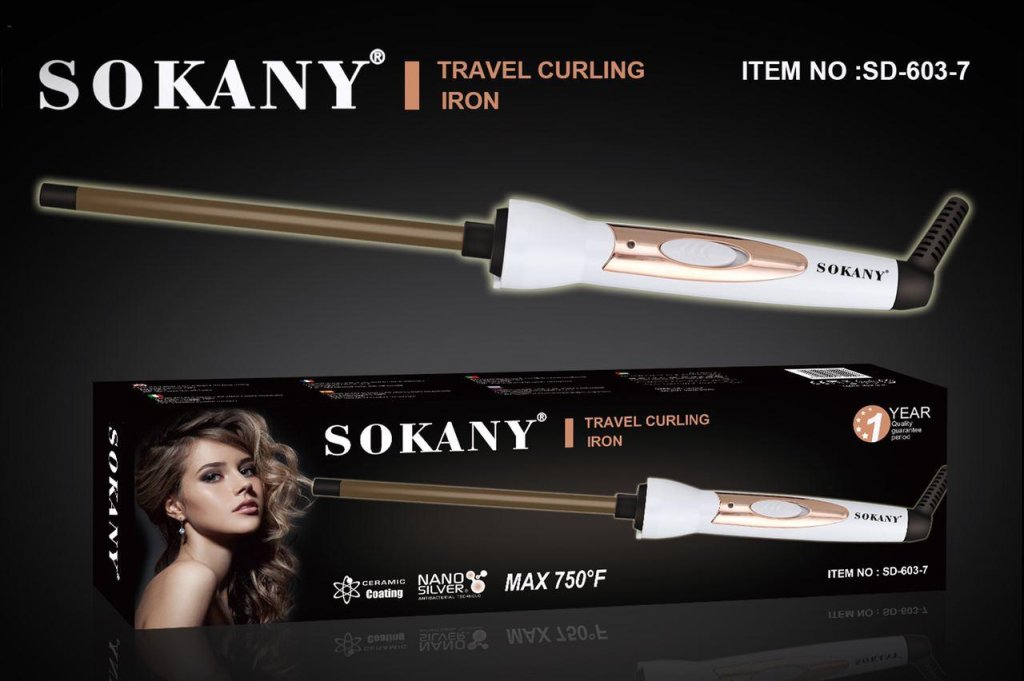 ម៉ាស៊ីនមូលសក់ភ្លីតូច SOKANY