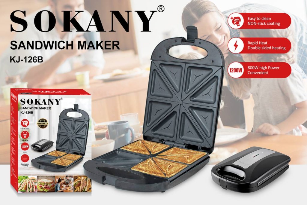 ម៉ាស៊ីនកៀបនំសាំងវិច SOKANY