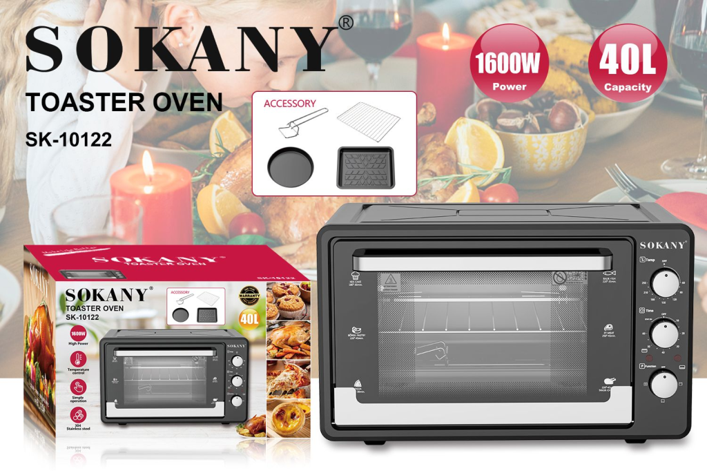 ម៉ាស៊ីនដុតអូវិន 40L SOKANY